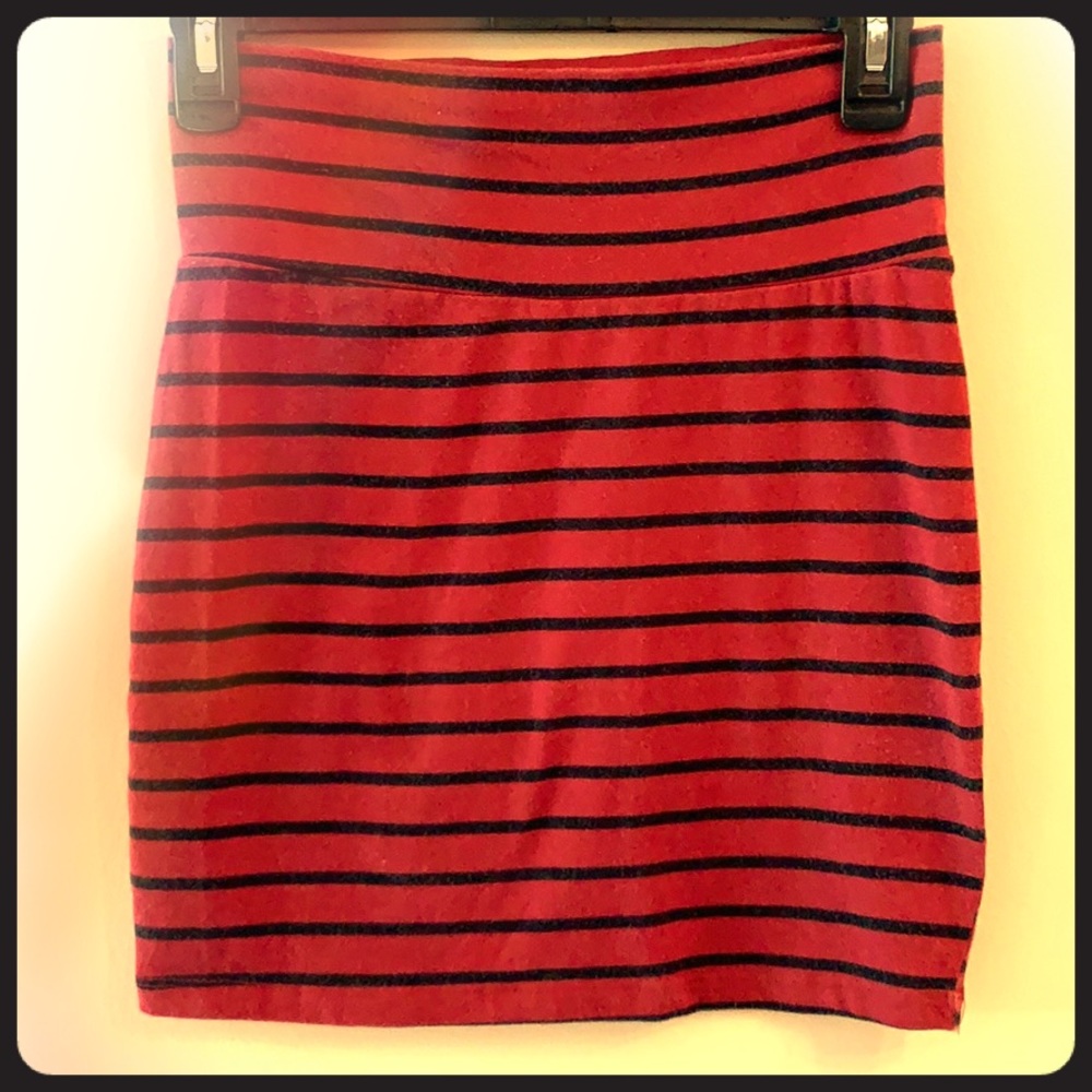 Charlotte Russe Stripped Skirt